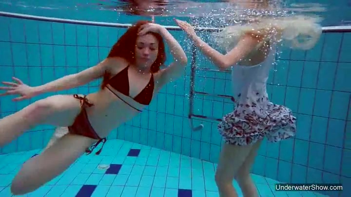 Cute Girls Swim Together And Strip Each Other Naked Alpha Porno