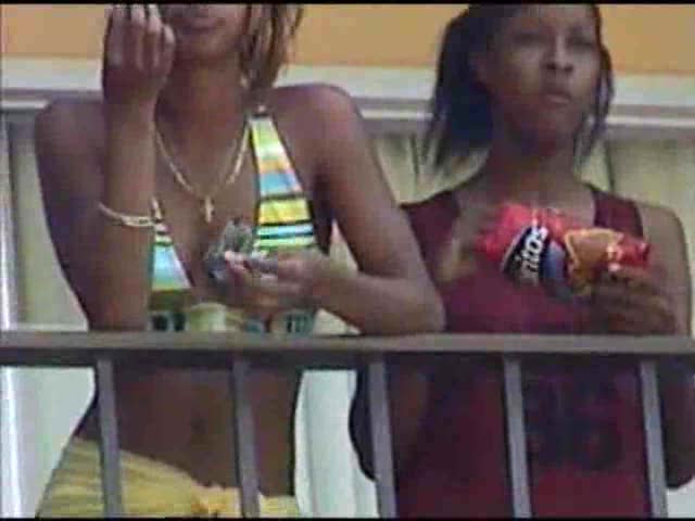 Black Lesbians Kissing On Hotel Balcony Lesbian Alpha Porno